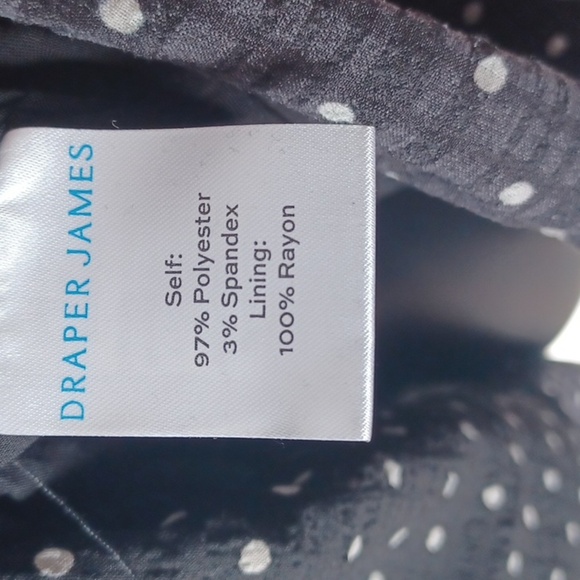 Draper James casual polka dot dress XS workwear party date night holiday office - Picture 8 of 9